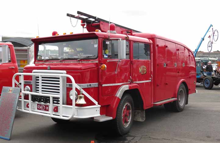 Sandown International fire engine